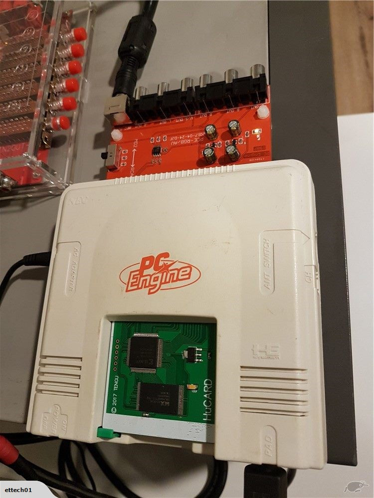 RGB A/V Amp for PCEngine and friends RGB A/V Amp for PCEngine and friends