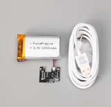 FunnyPlaying Game Boy Color Rechargable Battery Mod Kit with Full Tutorial