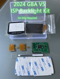 2024 V3 Backlight IPS LCD PCB Kit For Game Boy Advance No Soldering EASY INSTALL