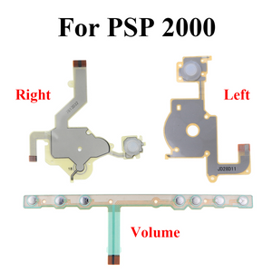 PSP 3000 2000 Direction Cross Button Key Volume Keypad Ribbon Wire Flex Cable