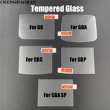 GB GBA GBC GBP GBA SP Game Console LCD Screen Glass Protector Tempered Glass Protective Film For Gameboy Advance Color