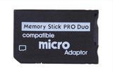 SDHC TF to MS Memory Stick Pro Duo Micro SD Card Reader For PSP