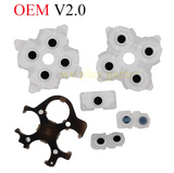 Conductive Rubber Adhesive Button Pad Keypads for PS5 010 020 030 Controller