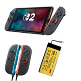 Gold 1000 mAh Nintendo BEE-004 Battery Replacement for Switch 2 Joy-Con 2 Game