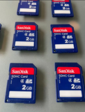 Original Sandisk SD HC 2G Memory TF Class 4 SDSDB-002G-B35