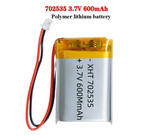 702535 3.7v 600mah Lipo Battery Replacement Li-po Polymer GPS mouse Smart Watch