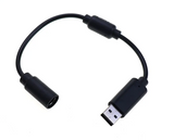 Xbox 360 Game Gamepad Wired Controller USB Breakaway Connection Cable Converter Cord Adapter