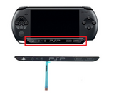 PSP E1000 Street Home Volume Start Select Volume Part Bar Flex Cable