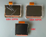 Nintendo GAME BOY COLOR ADVANCE GBA  GBC LCD Screen Replacement 40 PIN 32 PIN
