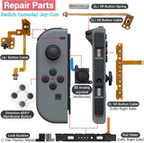 Repair Parts for Nintendo Under $6 Parts Buckles ribbon cable analog rocker screws etc