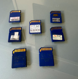Original Kingston 1 GB 1G SD Memory SD Card FAT 16 2G under For Retro Device