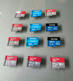64G Genuine Sandisk / Kioxia/ Lexar MicroSD HC Crad In Good working order