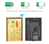 3.7V 1800mAh CTR-003 CTR003 Gold Editon Rechargeable Li-ion Battery for 3DS 2DS