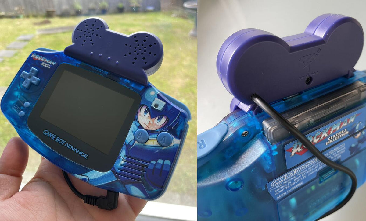 Plug and Play Amplified Speaker External Stereo GBA GameBoy Advance Ba ...
