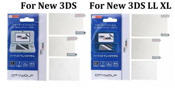 9H Glass Screen Protector Protective Film Guard for New 3DS or New 3DSXL/LL