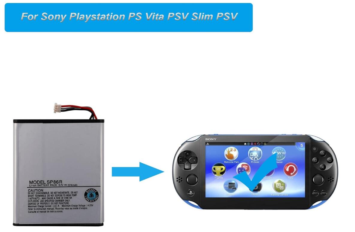 Replacement Battery SP86R For Sony Playstation PS Vita PSV Slim PSV 20 ...