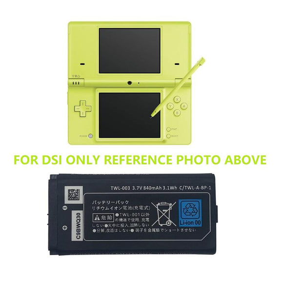 840mAh DSi NDSi Battery For Nintendo DSi NDSi TWL-003