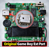 Original Game Boy DMG Original EXT Port  External Connector Link Cable Port
