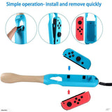 Pair of Drum Bundle Stick Controller Holder for Nintendo Switch Joy-con Taiko