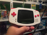 Super Mario Stylish Custom GBA Modded with AGS101 LCD +Dyed key