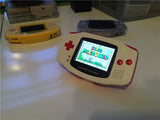 Super Mario Stylish Custom GBA Modded with AGS101 LCD +Dyed key