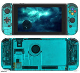 Translucent Back Plate DIY Replacement Housing Shell Case for NS NX Switch