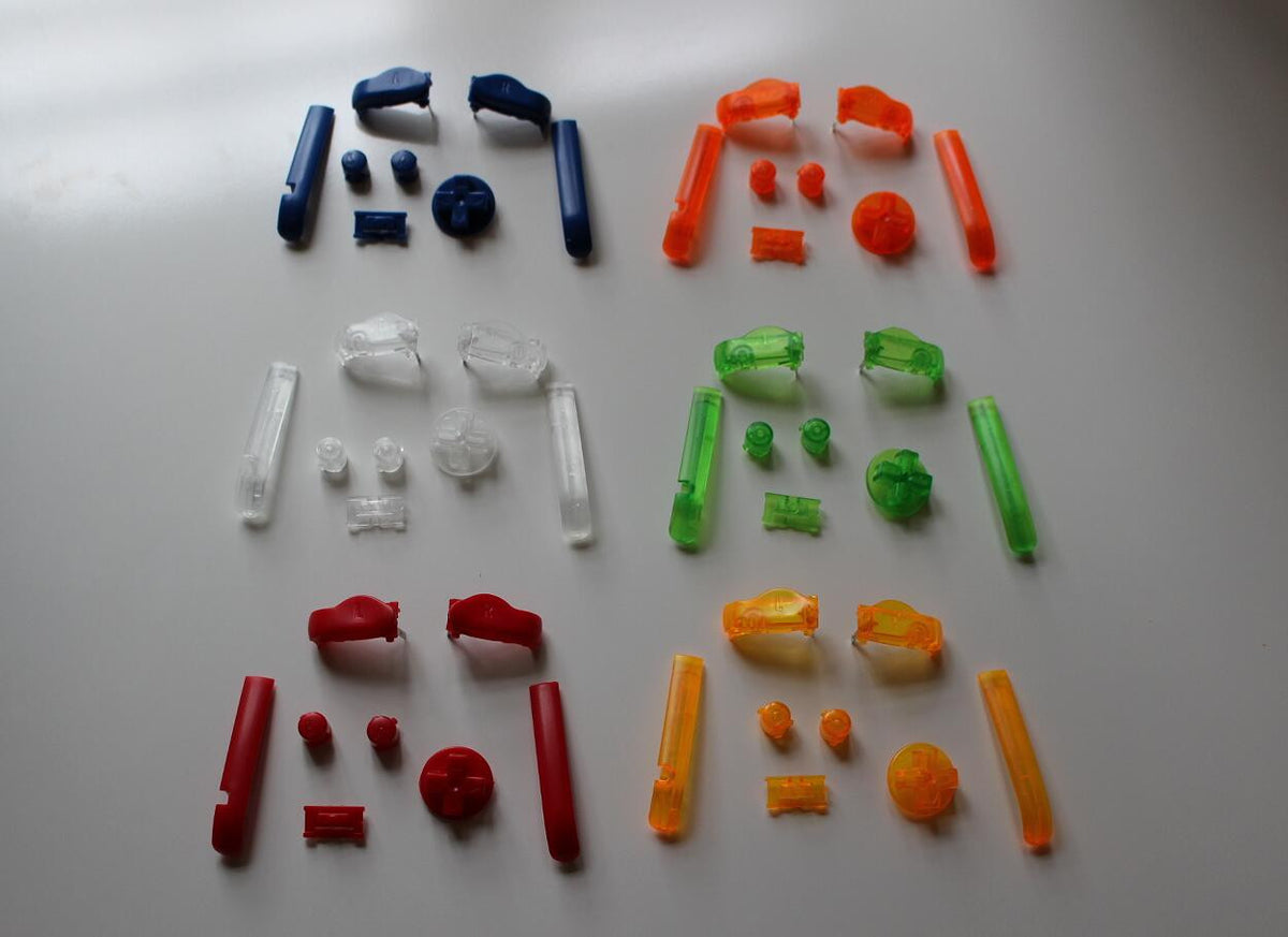 Nintendo Game Boy Advance GBA Buttons set R L A B D-Pad – ET TECH