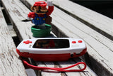 Super Mario Stylish Custom GBA Modded with AGS101 LCD +Dyed key