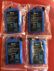 Extended MEGA 6000mAh 3.7V Rechargeable Battery Pack For Nintendo For Wii U