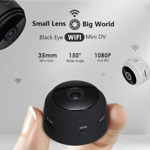 WIFI HD 1080P micro Mini Video Camera Night Vision Network Intelligent Security