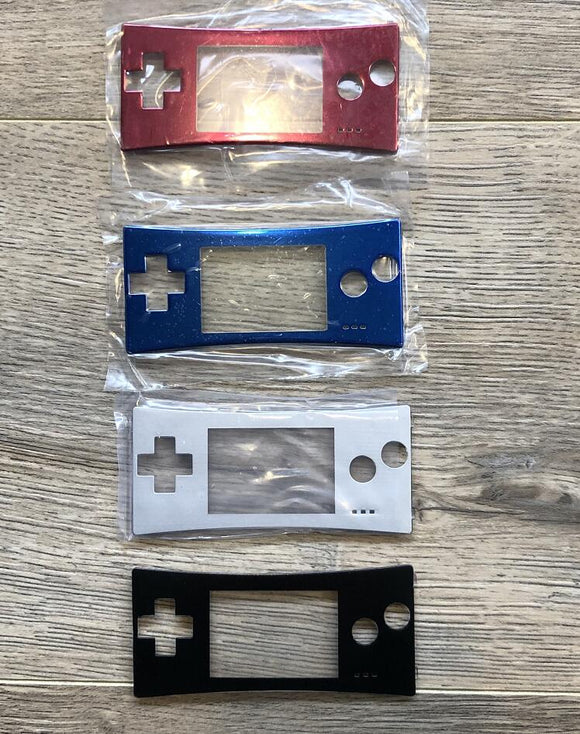 GameBoy Micro Replacement Front Faceplate Cover for GBM GameBoy System ...