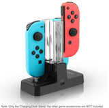 DOBE LED Indicator Charging Dock for Nintendo Switch Joy-Con Pro Controller