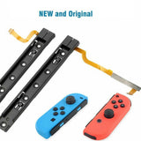 Left +Right Side Joy Con Controller Rail For Nintendo Switch Metal Replacement