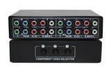 RGB component Switch selector 5 RCA 3-way ypbpr AV switcher for PS2 Wii xbox DVD
