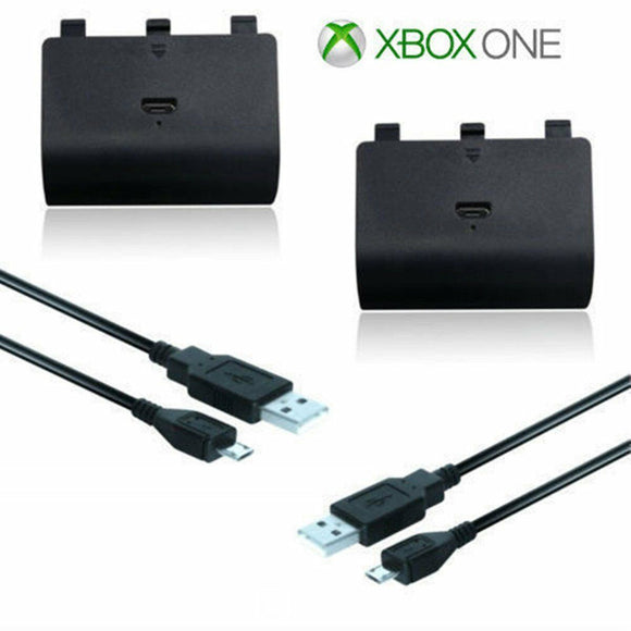 1200mAh Rechargeable Battery Pack for Xbox One /S Wireless Controller+ USB Cable